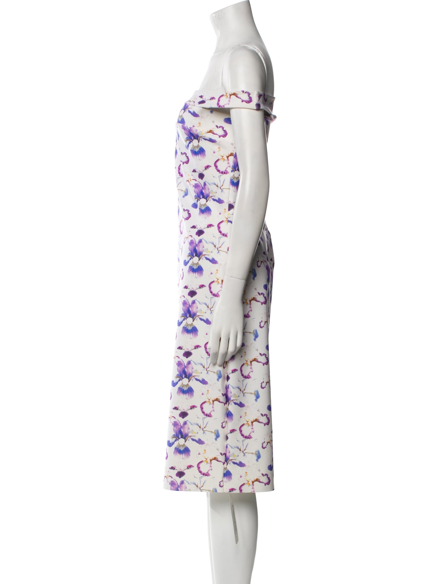 La Petite Robe di Chiara Boni Floral Print Knee-Length Dress