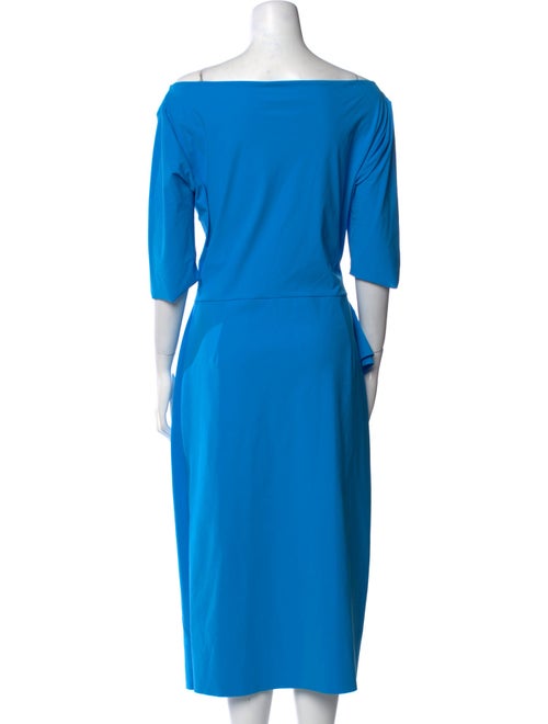 La Petite Robe di Chiara Boni Bateau Neckline Midi Length Dress