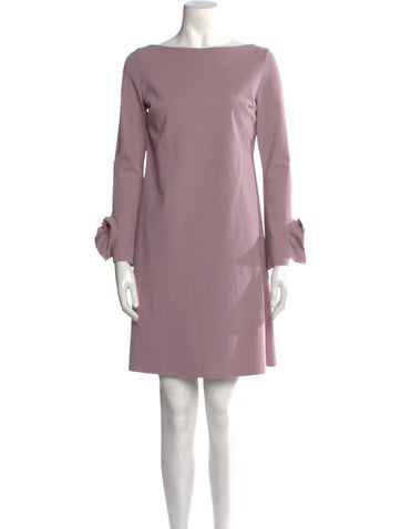 La Petite Robe di Chiara Boni Dresses Bateau Neckline Mini Dress XS