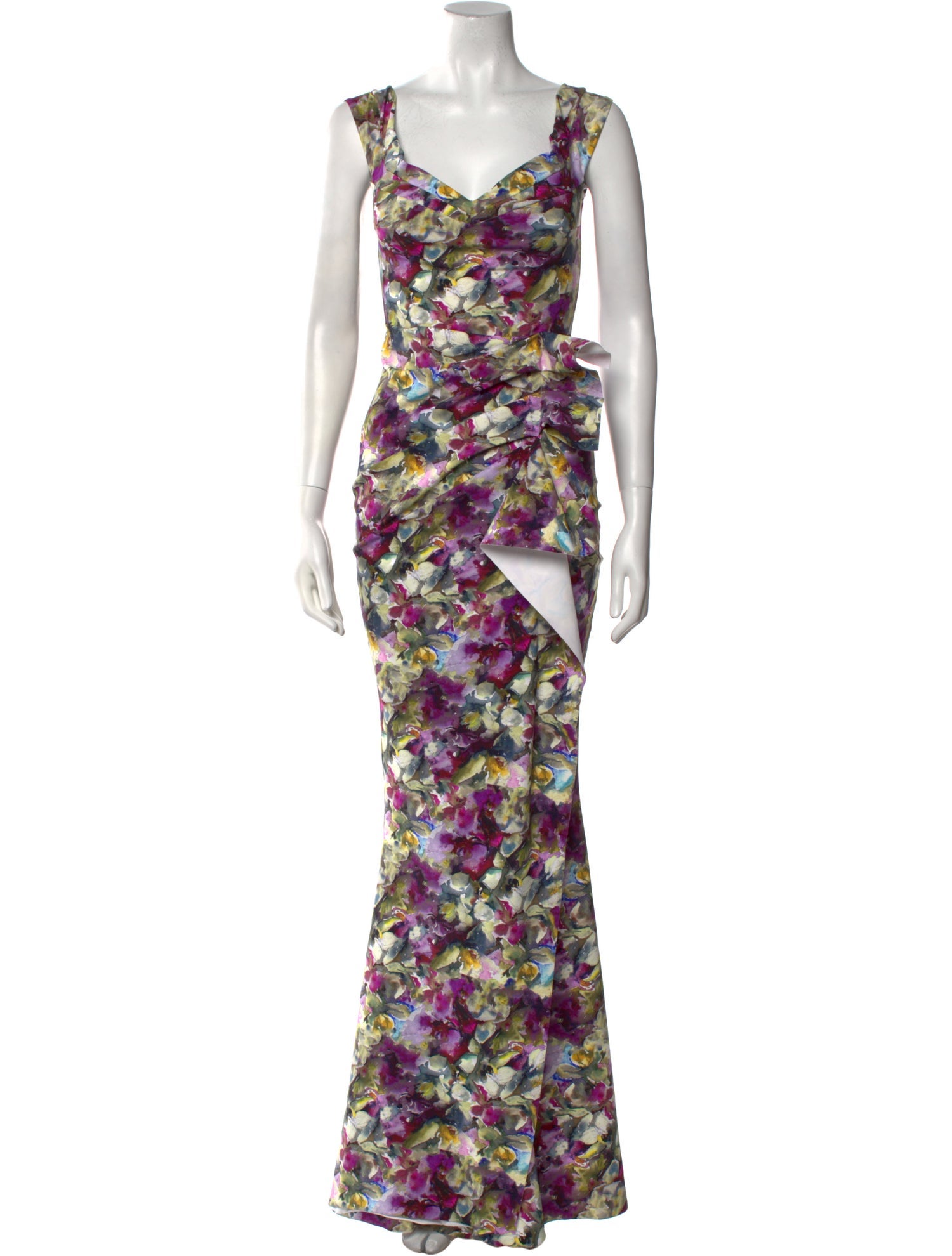 La Petite Robe di Chiara Boni Floral Print Long Dress