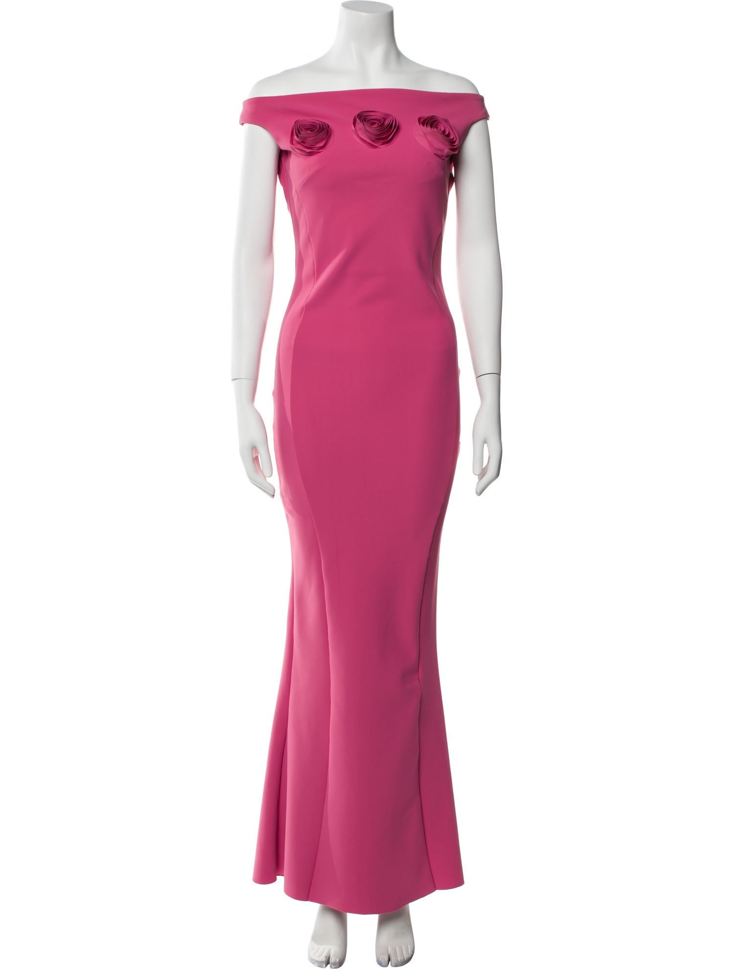 La Petite Robe di Chiara Boni Off-The-Shoulder Long Dress