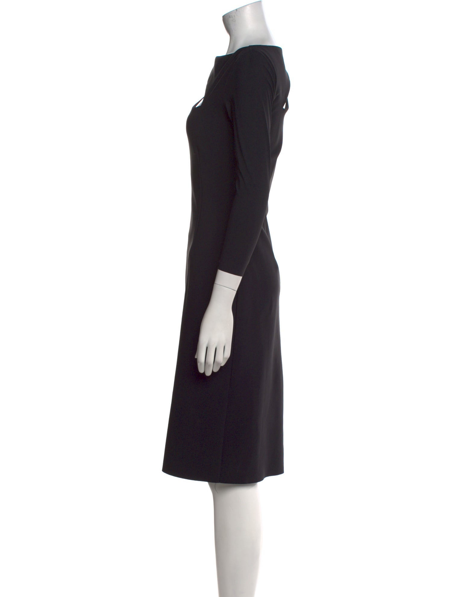 La Petite Robe di Chiara Boni Bateau Neckline Knee-Length Dress