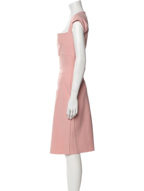 La Petite Robe di Chiara Boni Square Neckline Knee-Length Dress