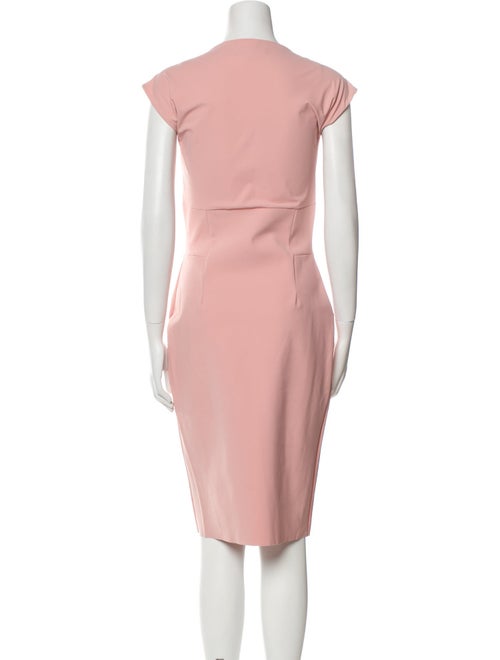 La Petite Robe di Chiara Boni Square Neckline Knee-Length Dress