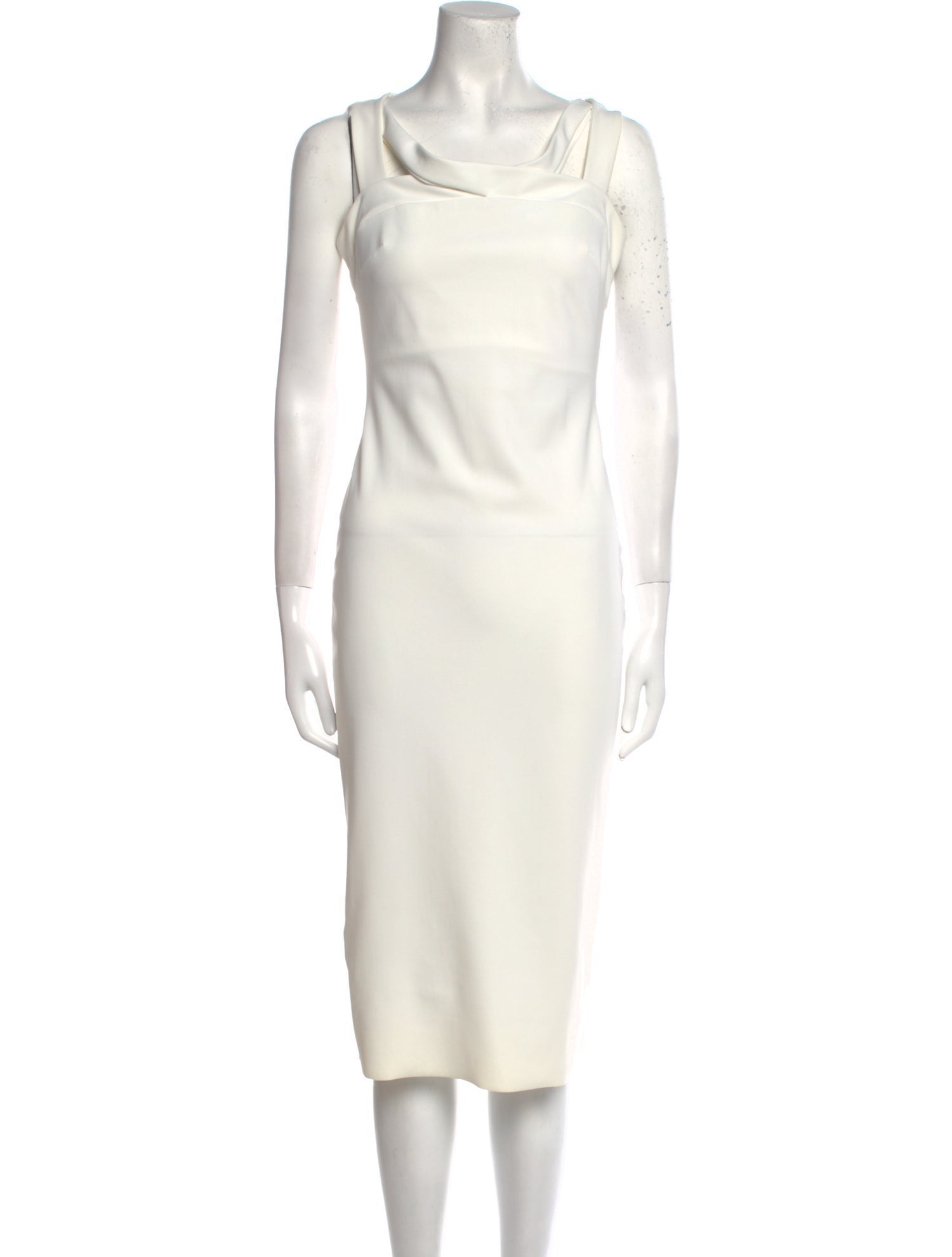 La Petite Robe di Chiara Boni Cowl Neck Midi Length Dress