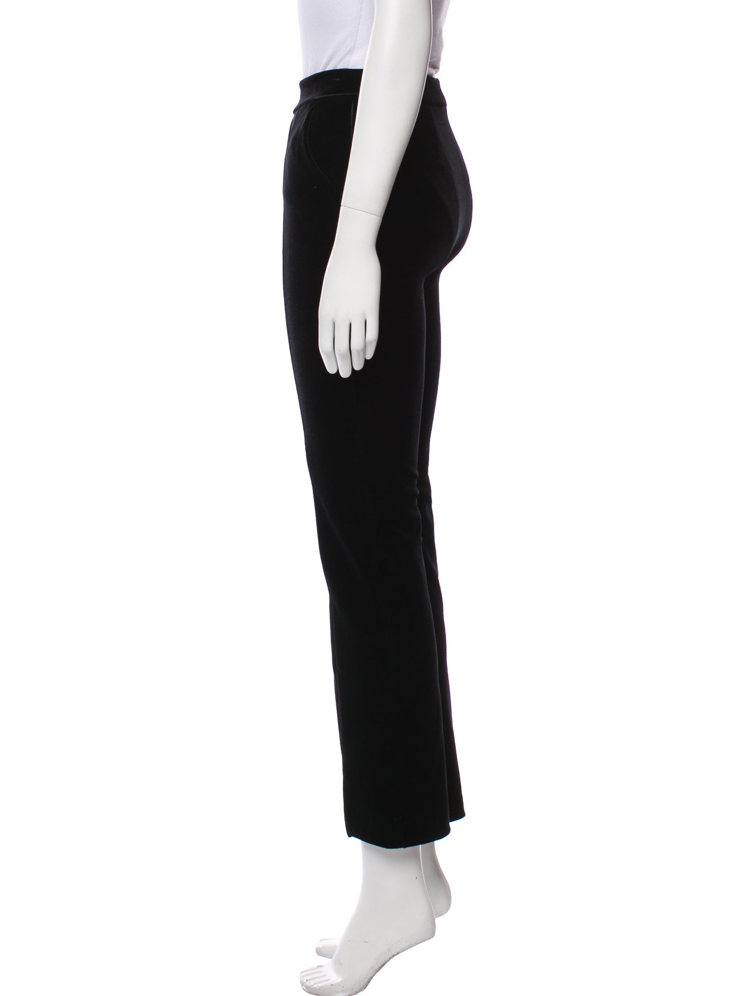 La Petite Robe di Chiara Boni Suede Straight Leg Pants