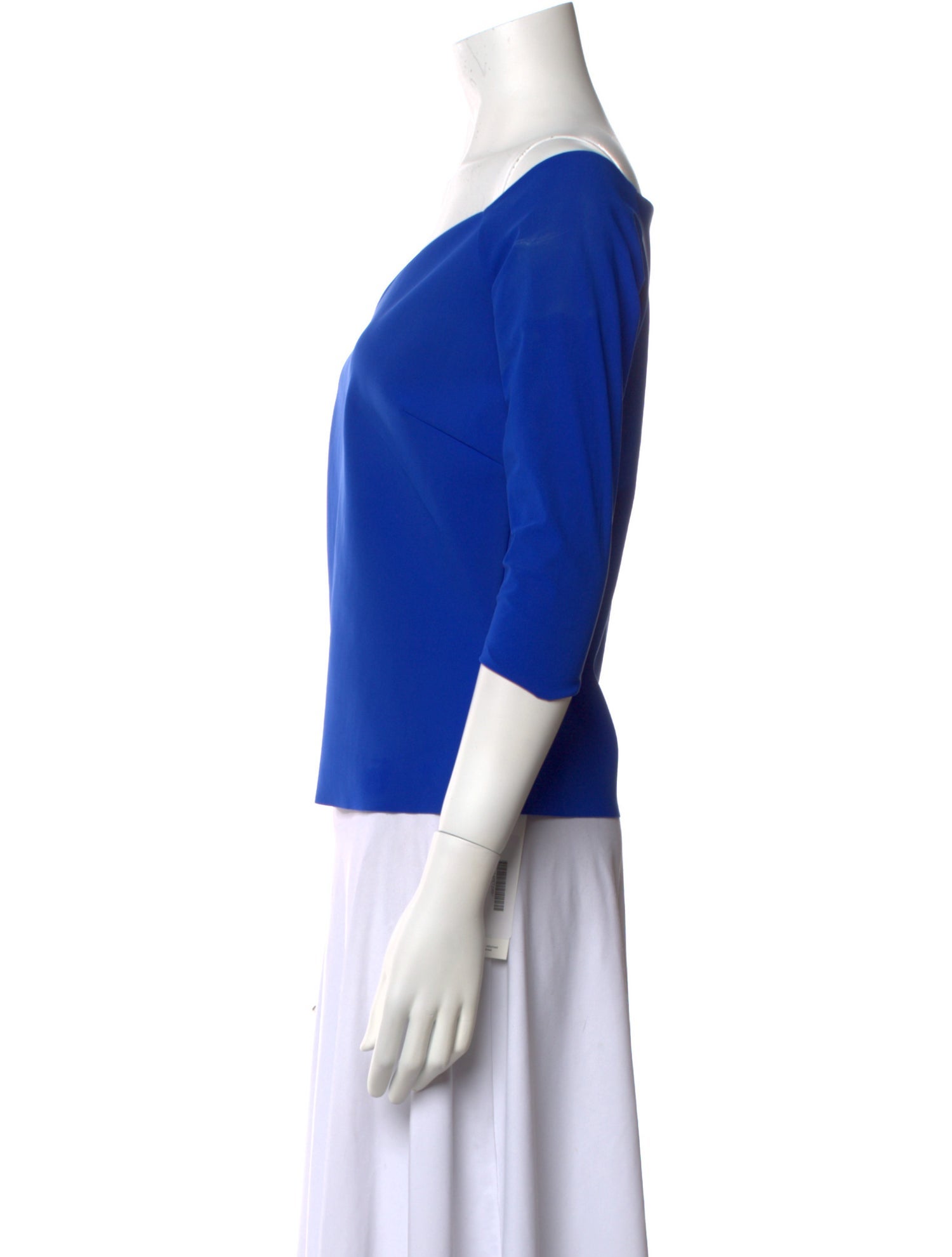 La Petite Robe di Chiara Boni Nylon V-Neck Top