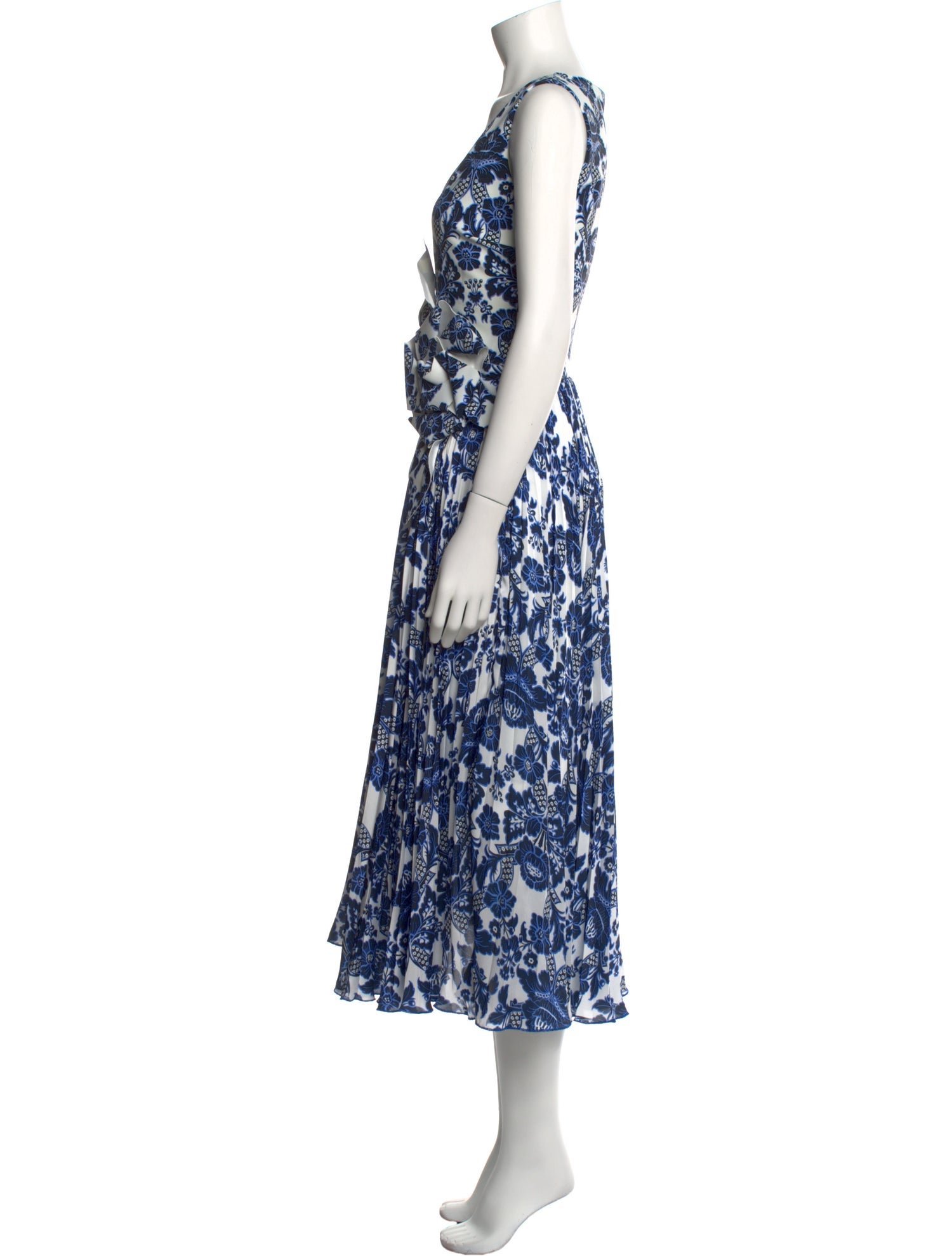 La Petite Robe di Chiara Boni Floral Print Midi Length Dress