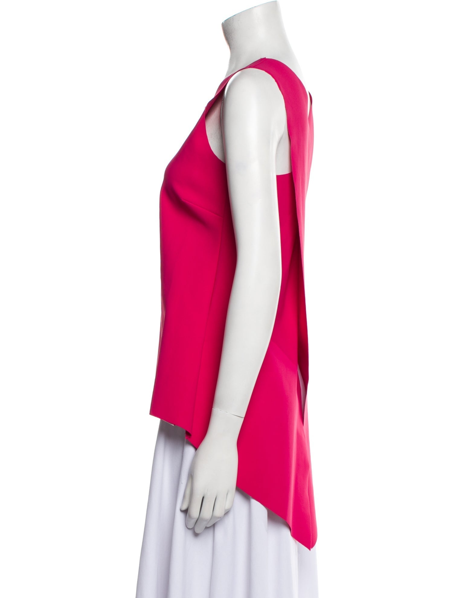 La Petite Robe di Chiara Boni Scoop Neck Sleeveless Top