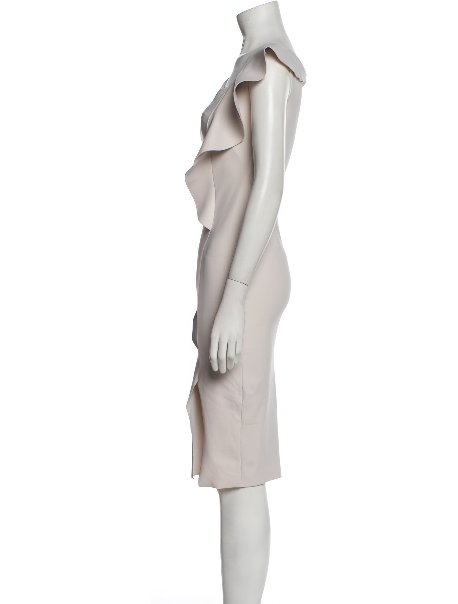 La Petite Robe di Chiara Boni Asymmetrical Knee-Length Dress