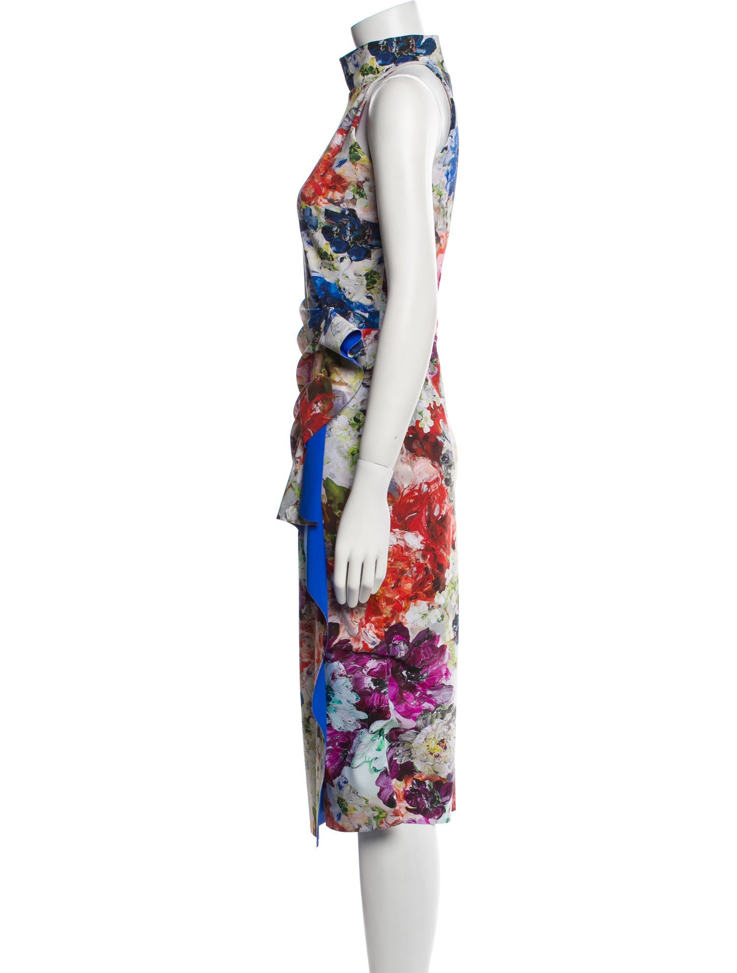 La Petite Robe di Chiara Boni Floral Print Midi Length Dress