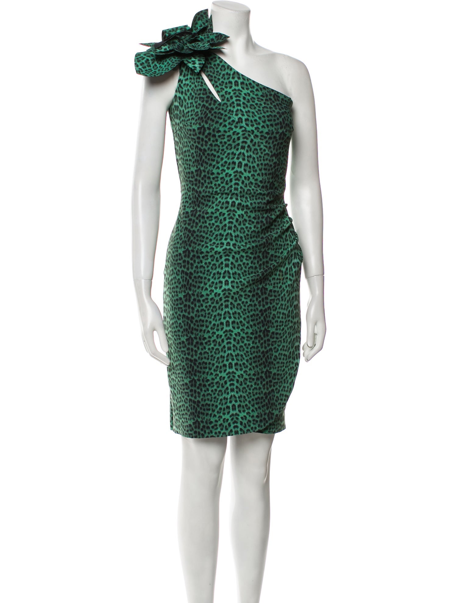 La Petite Robe di Chiara Boni Animal Print Mini Dress