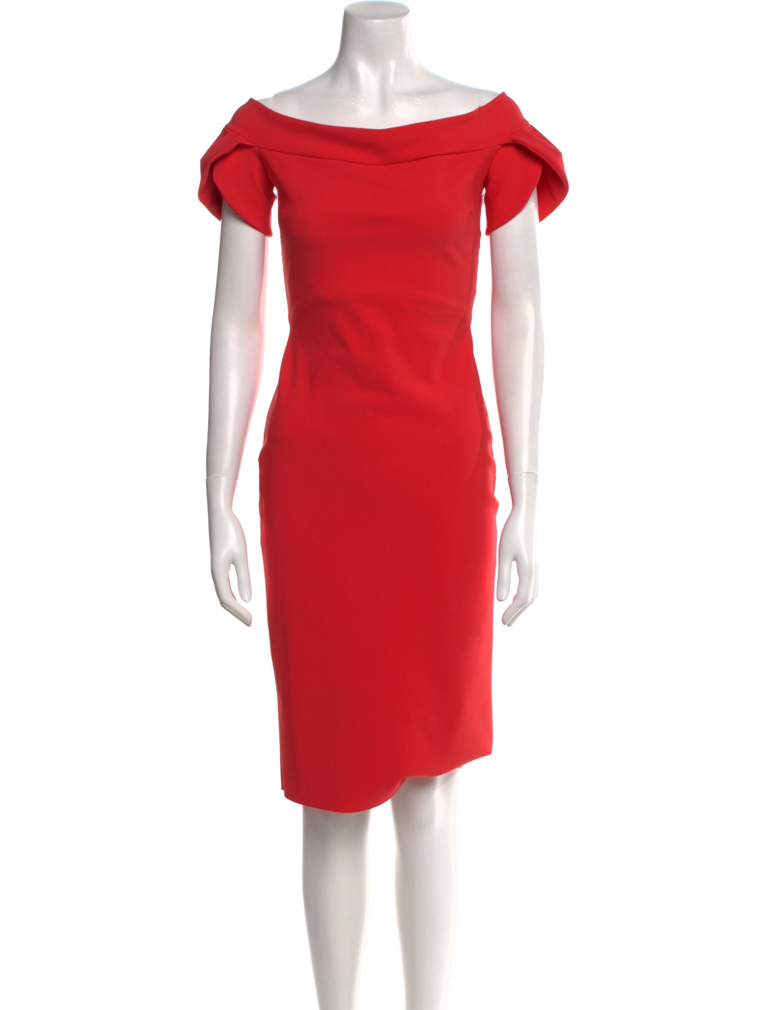 La Petite Robe di Chiara Boni Bateau Neckline Knee-Length Dress