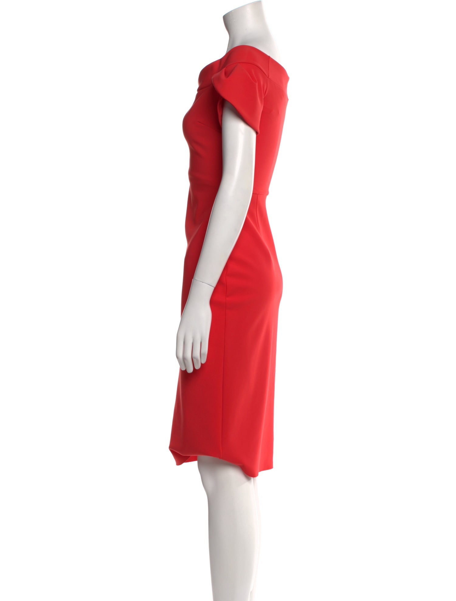La Petite Robe di Chiara Boni Bateau Neckline Knee-Length Dress