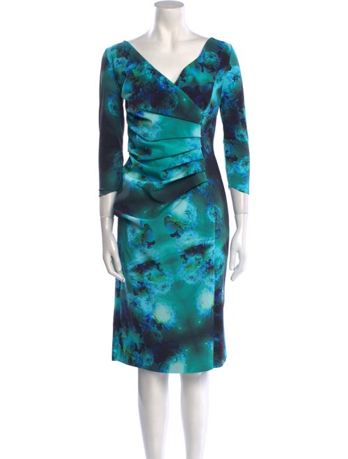 La Petite Robe di Chiara Boni Tie-Dye Print Knee-Length Dress