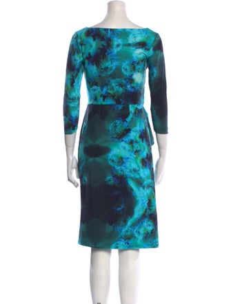 La Petite Robe di Chiara Boni Tie-Dye Print Knee-Length Dress