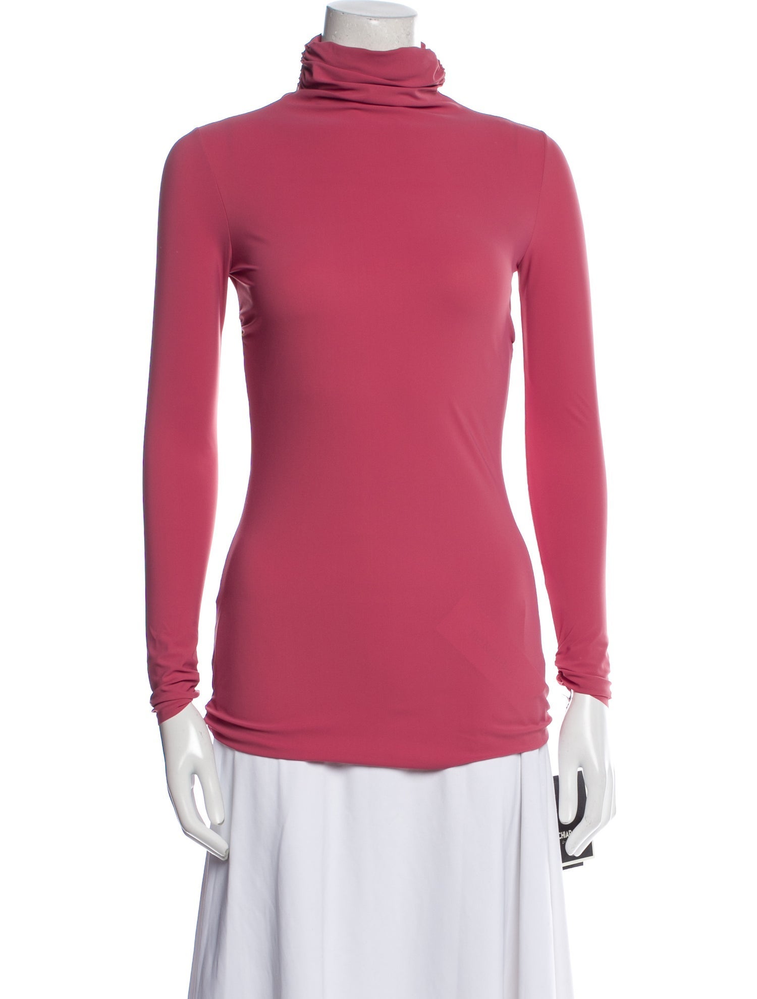 La Petite Robe di Chiara Boni Turtleneck Long Sleeve Top w/ Tags