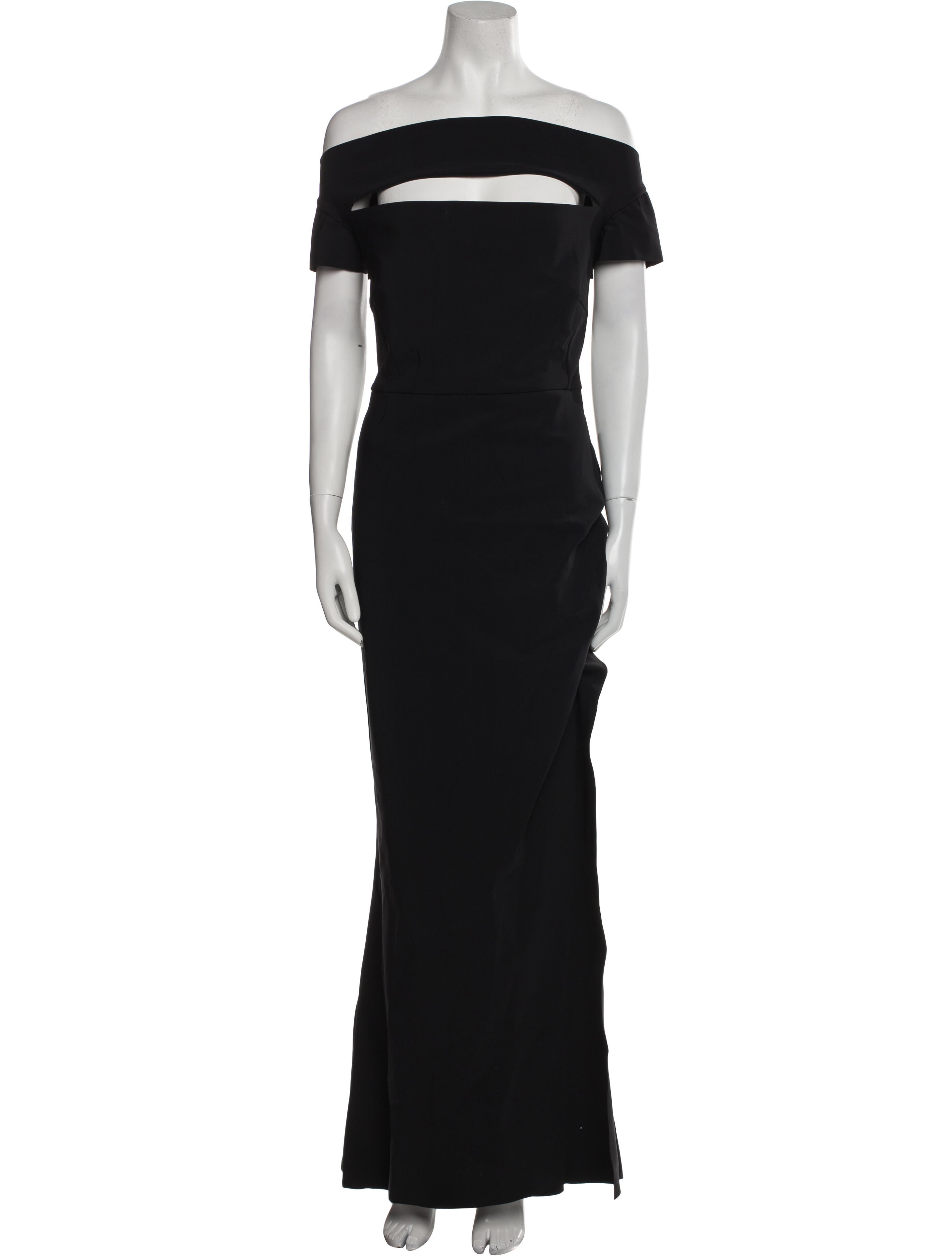 La Petite Robe di Chiara Boni Off-The-Shoulder Long Dress