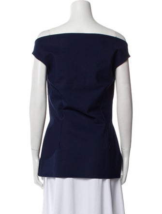 La Petite Robe di Chiara Boni Off-The-Shoulder Short Sleeve Top