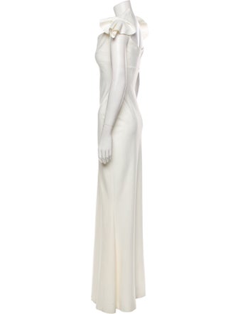 La Petite Robe di Chiara Boni V-Neck Long Dress