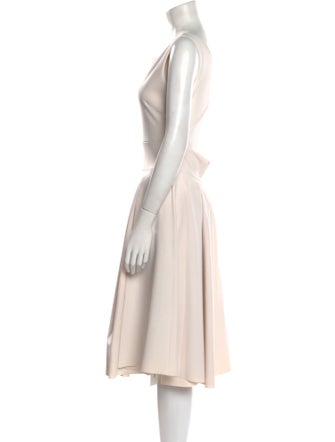 La Petite Robe di Chiara Boni Bateau Neckline Knee-Length Dress