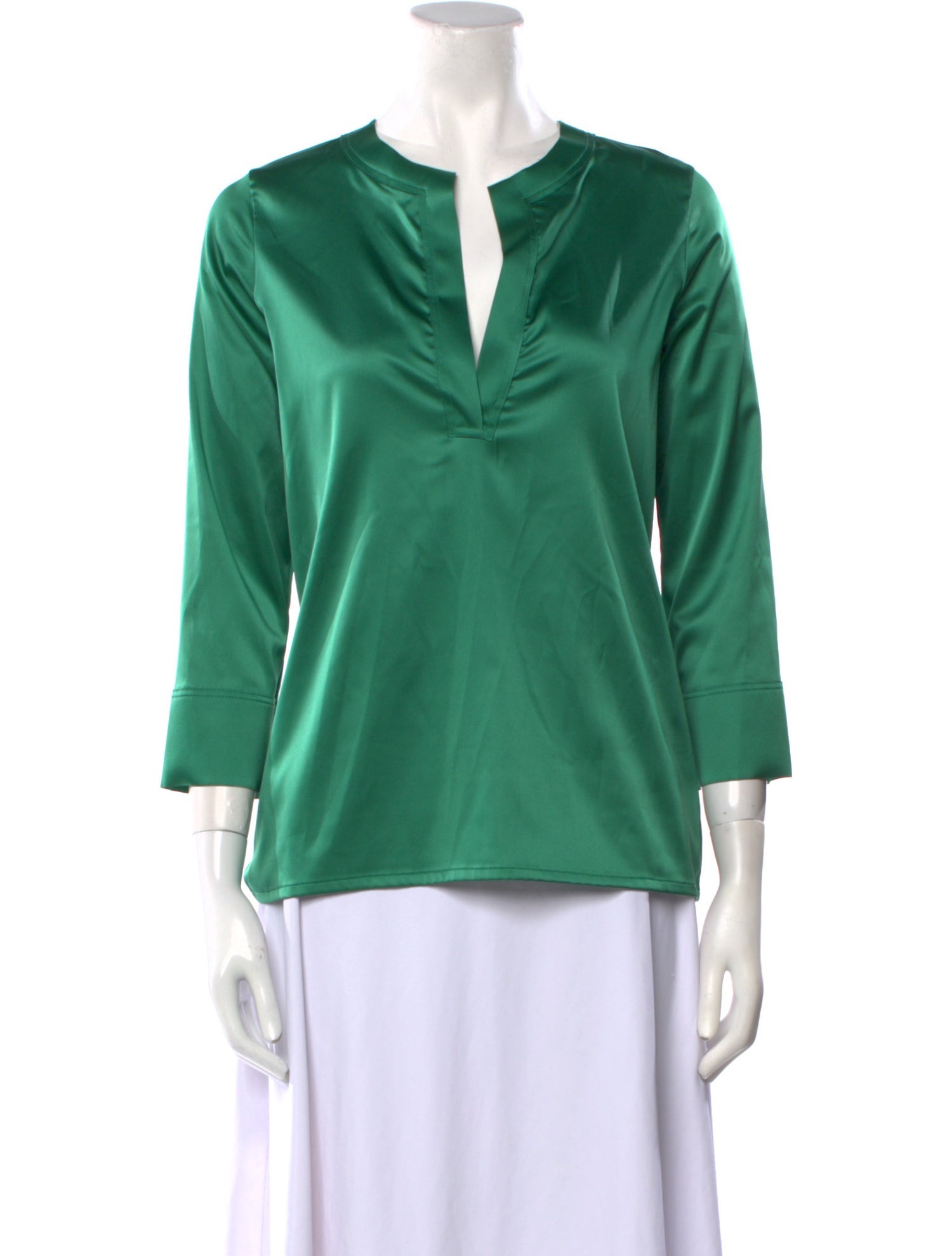 La Petite Robe di Chiara Boni V-Neck Three-Quarter Sleeve Blouse w/ Tags