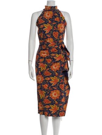 La Petite Robe di Chiara Boni Floral Print Midi Length Dress