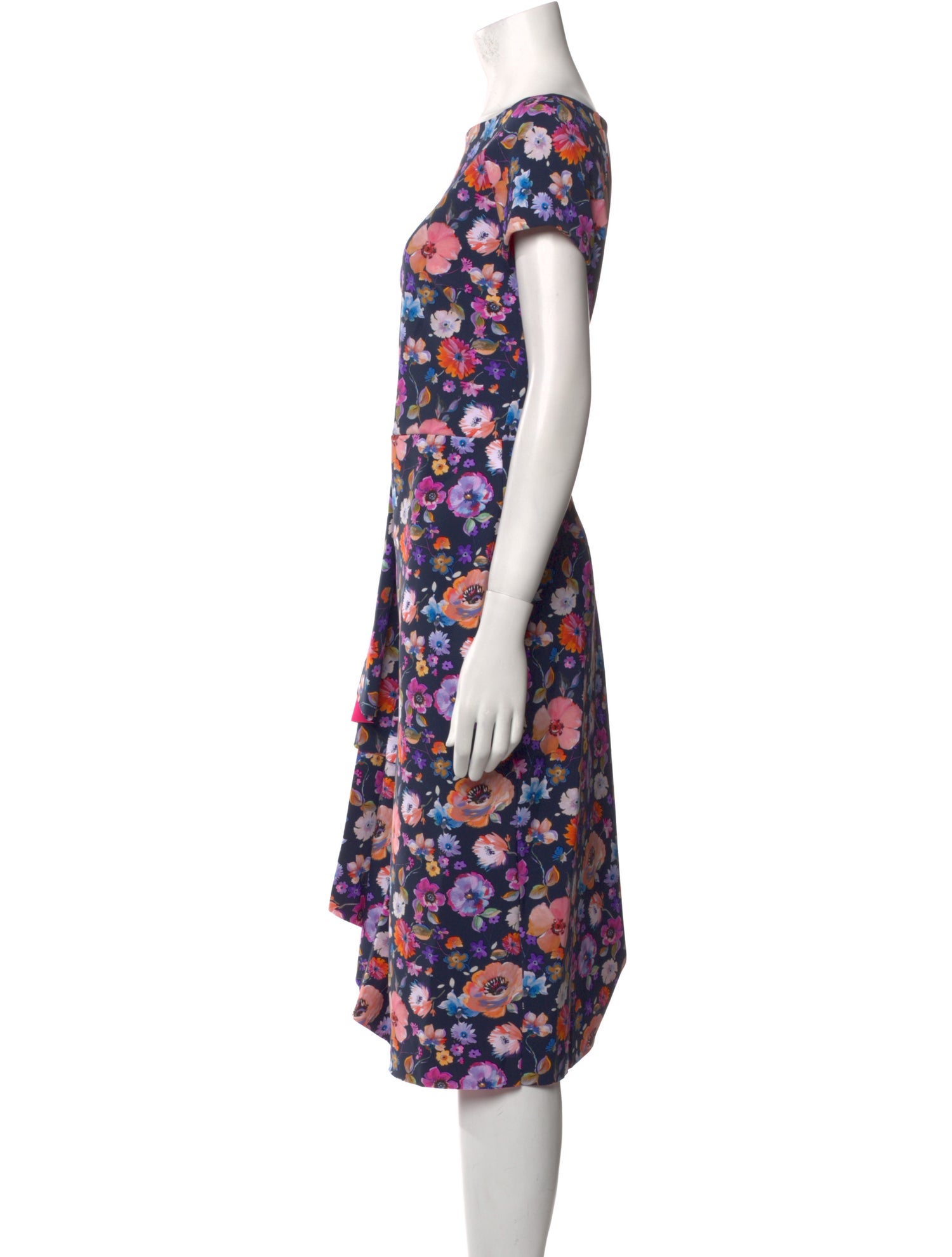 La Petite Robe di Chiara Boni Floral Print Midi Length Dress