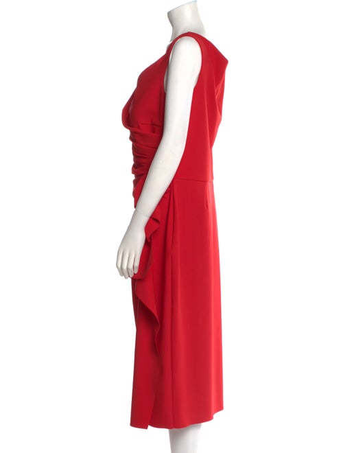 La Petite Robe di Chiara Boni Cowl Neck Midi Length Dress