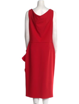 La Petite Robe di Chiara Boni Cowl Neck Midi Length Dress