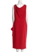 La Petite Robe di Chiara Boni Cowl Neck Midi Length Dress