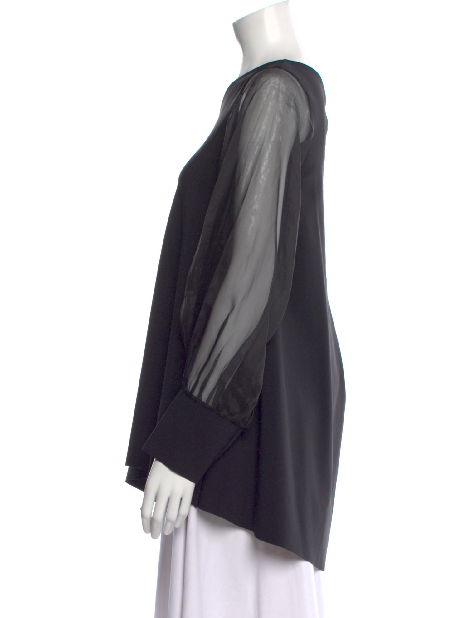 La Petite Robe di Chiara Boni V-Neck Long Sleeve Blouse