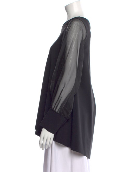 La Petite Robe di Chiara Boni V-Neck Long Sleeve Blouse