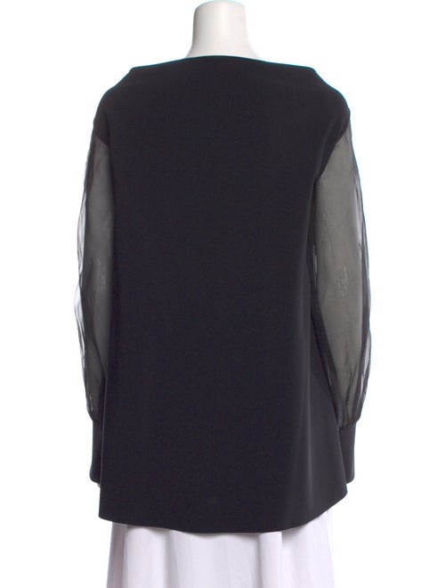 La Petite Robe di Chiara Boni V-Neck Long Sleeve Blouse