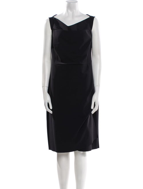 La Petite Robe di Chiara Boni Bateau Neckline Knee-Length Dress