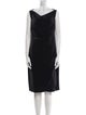 La Petite Robe di Chiara Boni Bateau Neckline Knee-Length Dress