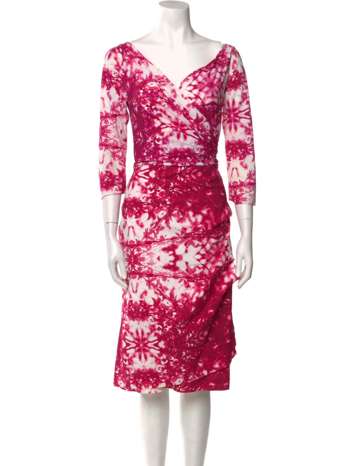 La Petite Robe di Chiara Boni Printed Knee-Length Dress