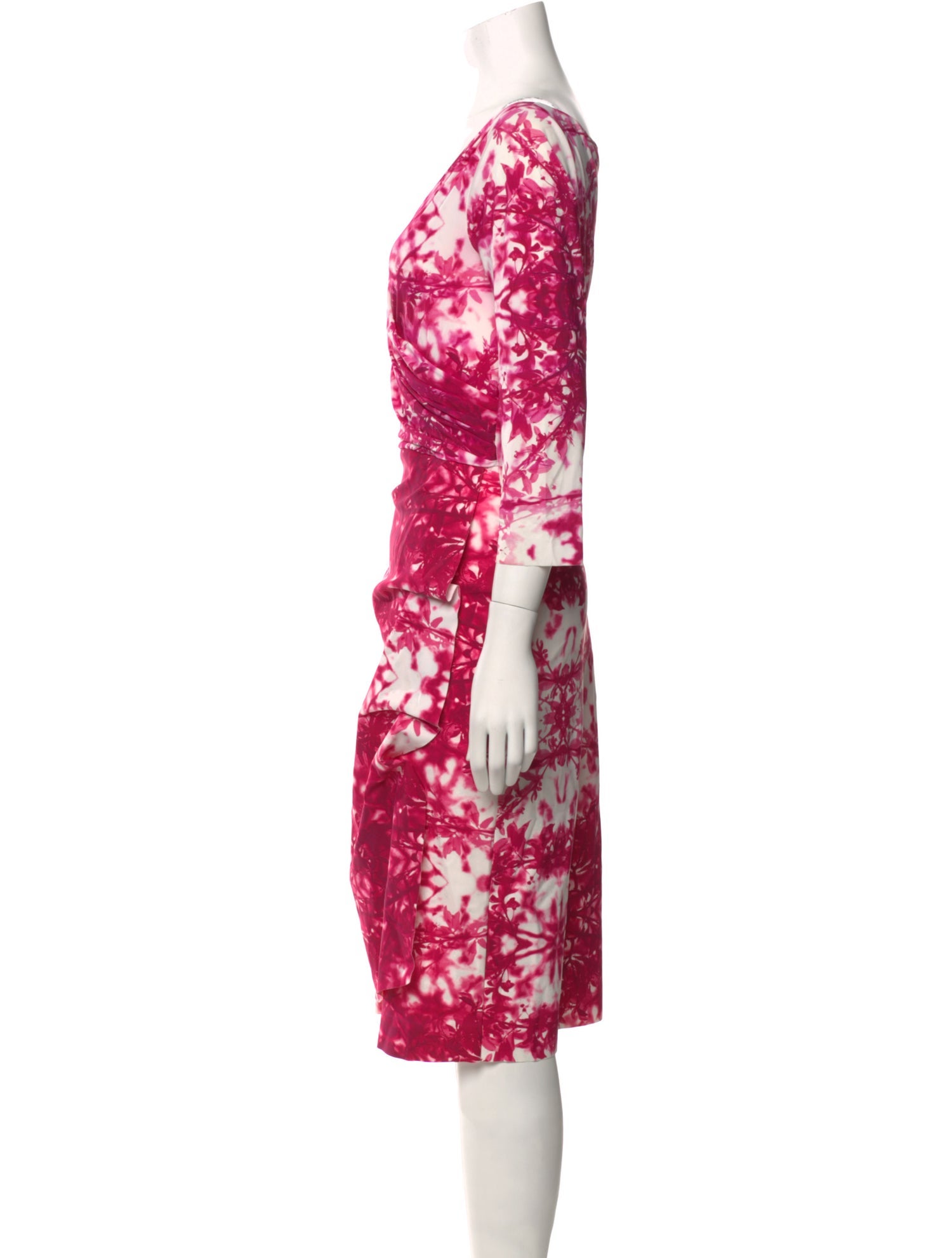 La Petite Robe di Chiara Boni Printed Knee-Length Dress