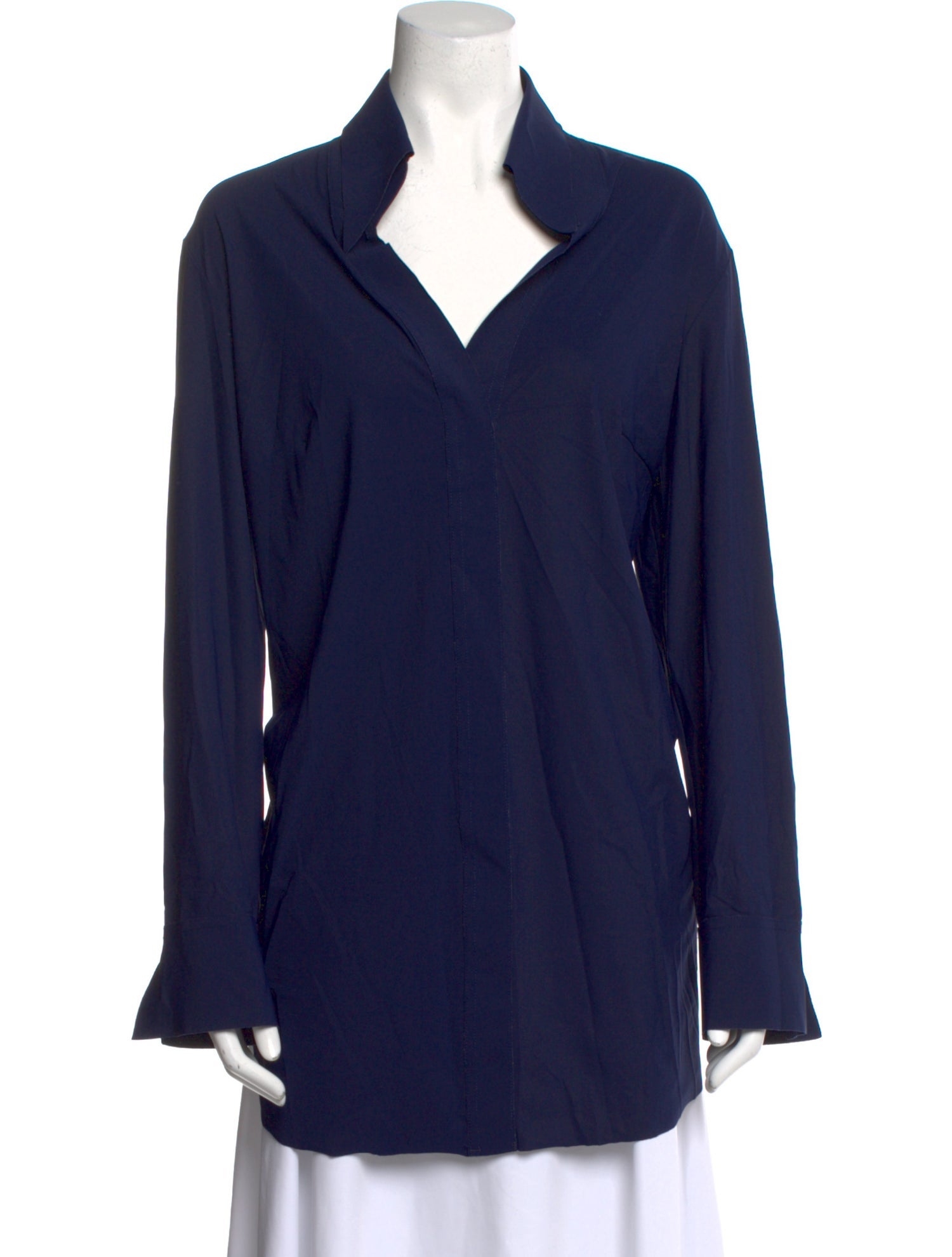 La Petite Robe di Chiara Boni V-Neck Long Sleeve Tunic