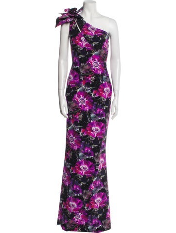 La Petite Robe di Chiara Boni Dresses Floral Print Long Dress M