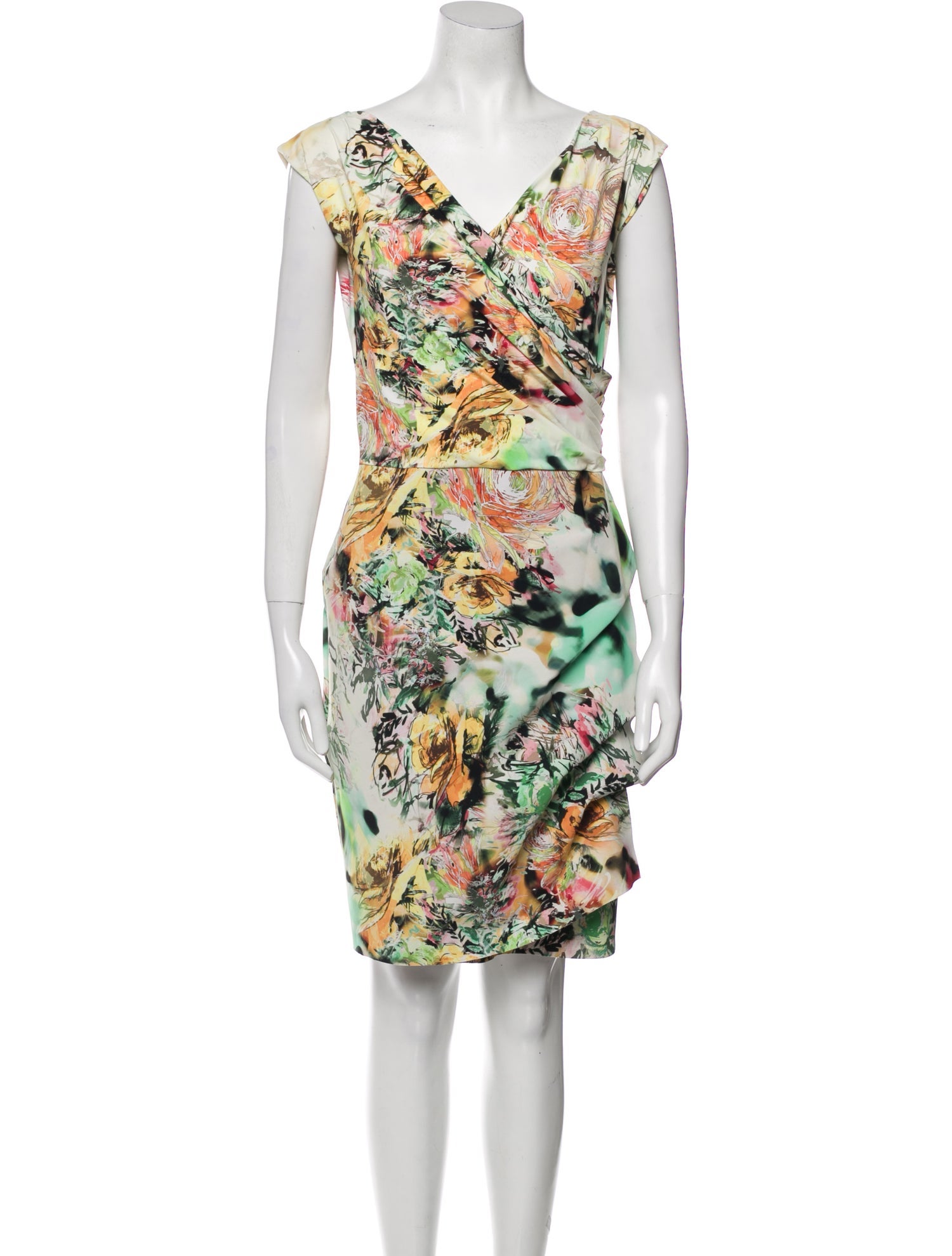 La Petite Robe di Chiara Boni Printed Knee-Length Dress