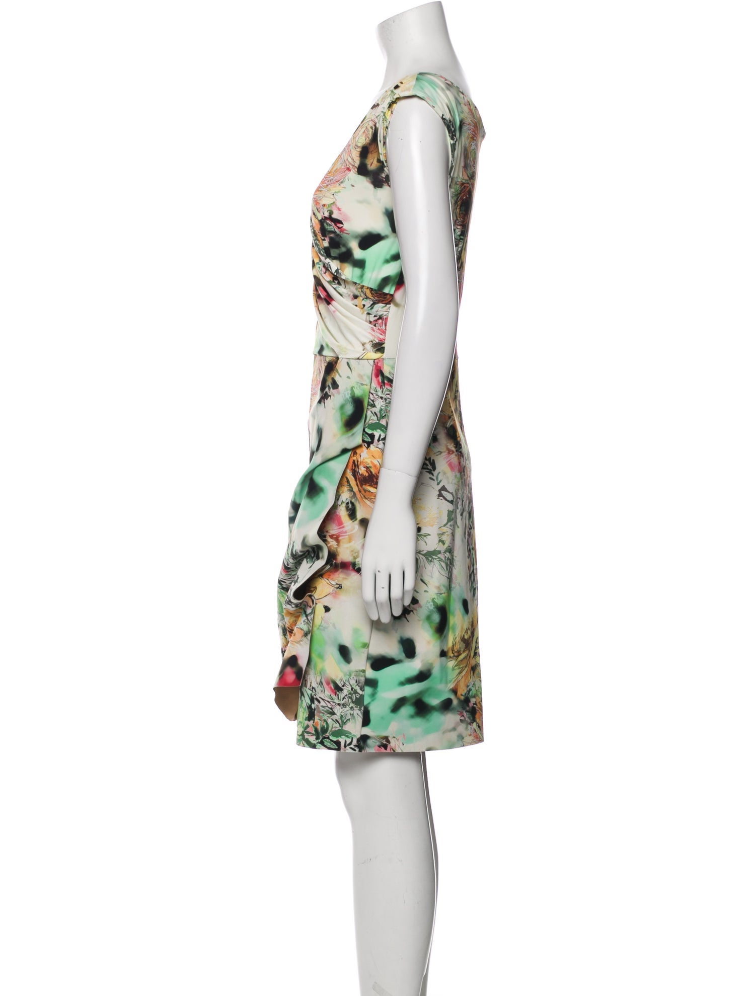 La Petite Robe di Chiara Boni Printed Knee-Length Dress