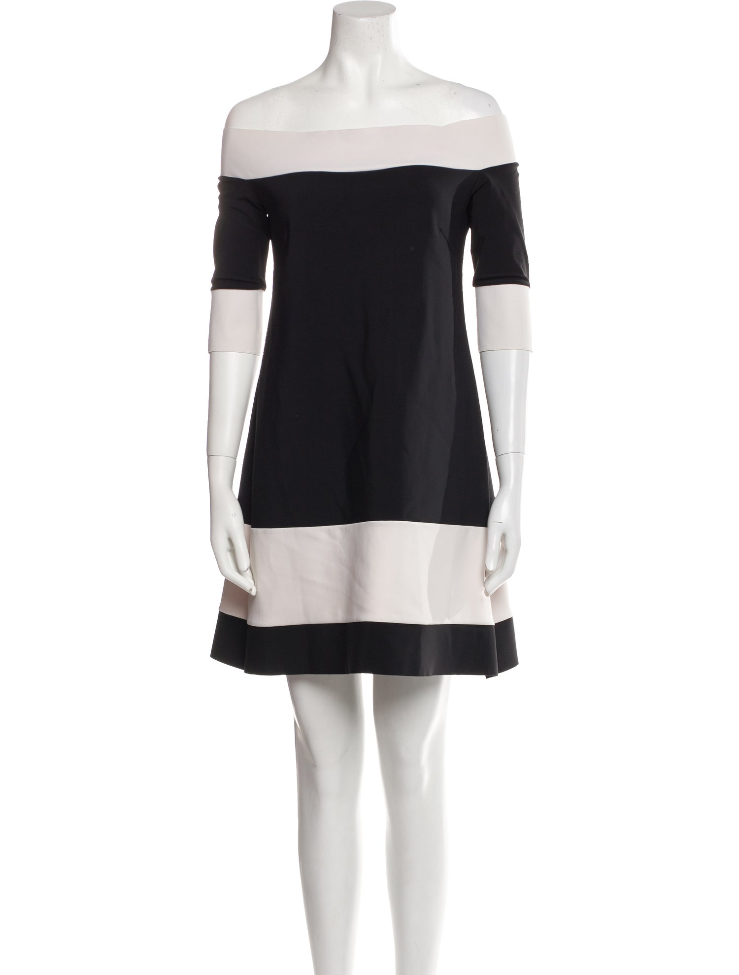 La Petite Robe di Chiara Boni Off-The-Shoulder Mini Dress