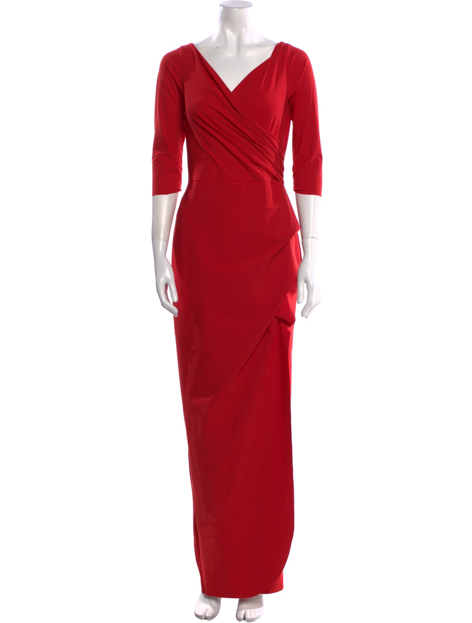 La Petite Robe di Chiara Boni V-Neck Long Dress