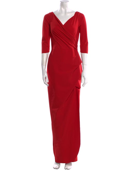 La Petite Robe di Chiara Boni V-Neck Long Dress