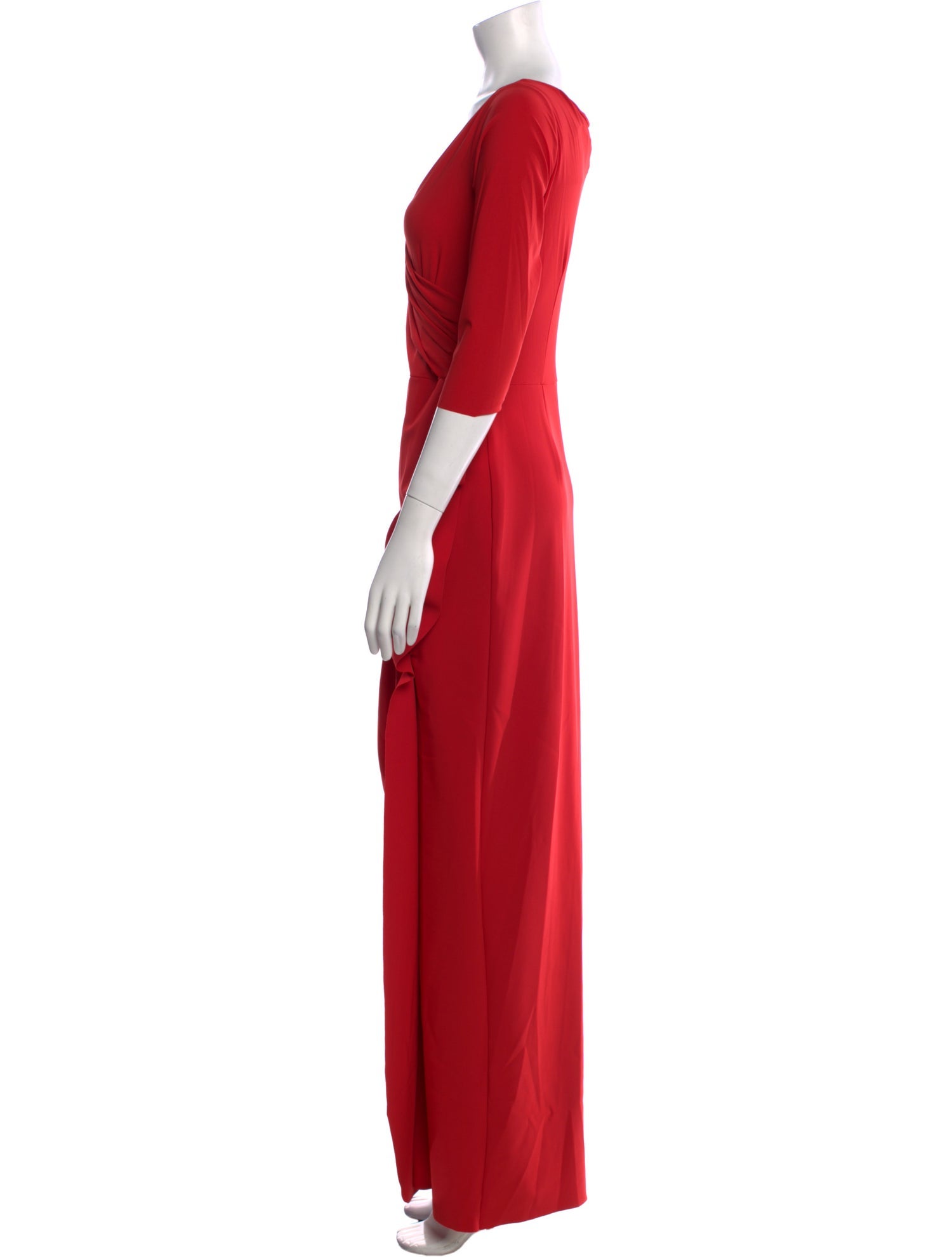 La Petite Robe di Chiara Boni V-Neck Long Dress