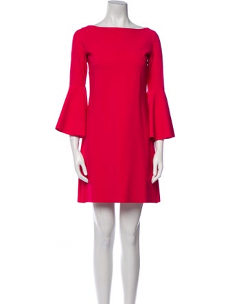 La Petite Robe di Chiara Boni Bateau Neckline Mini Dress