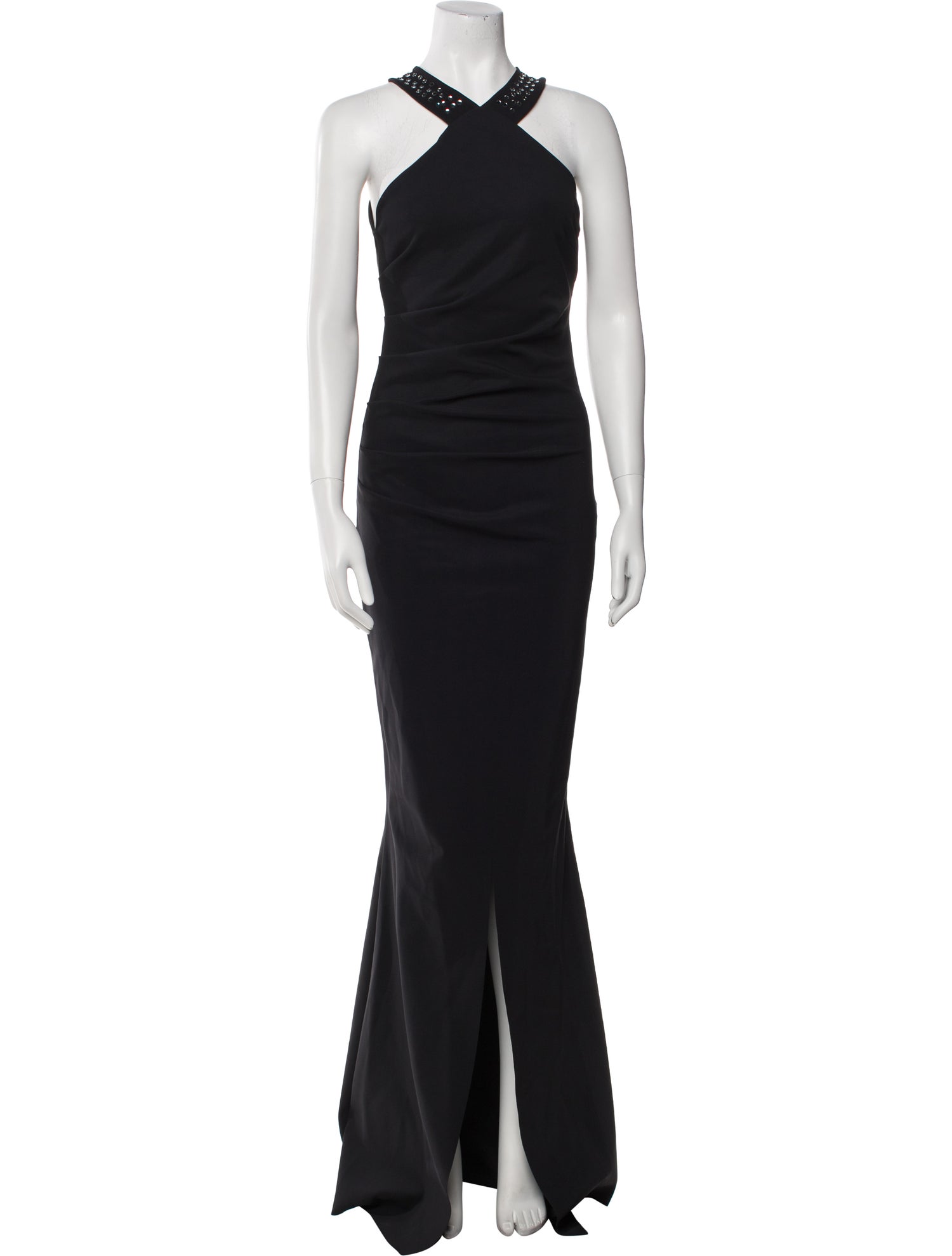 La Petite Robe di Chiara Boni Halterneck Long Dress