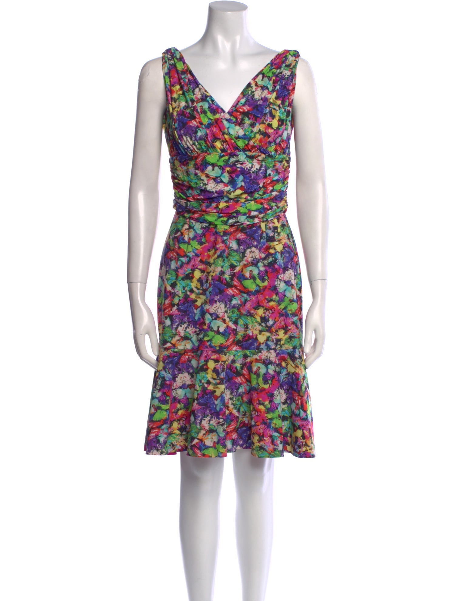 La Petite Robe di Chiara Boni Floral Print Mini Dress