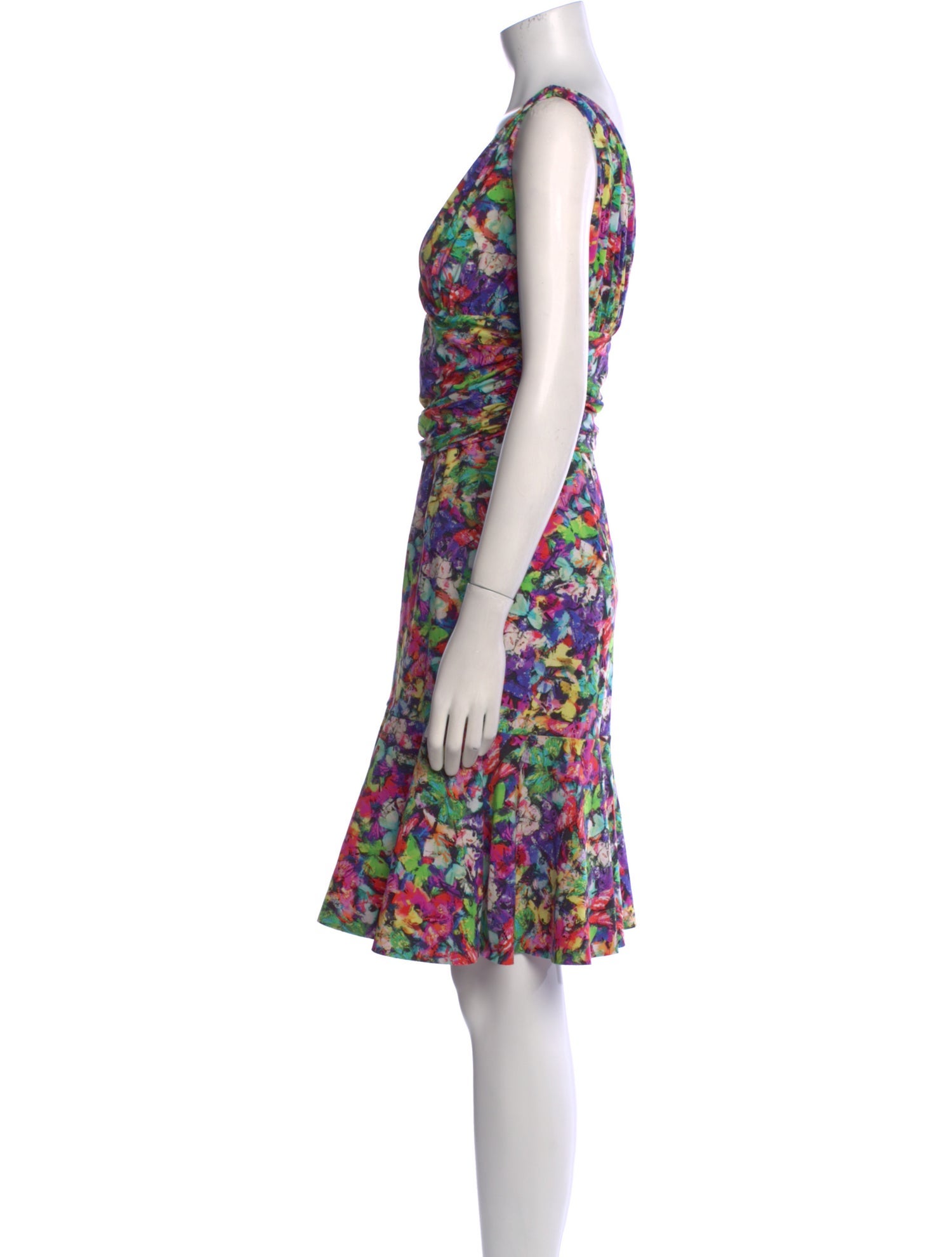 La Petite Robe di Chiara Boni Floral Print Mini Dress